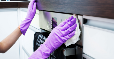 Уборка духовки