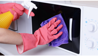 Уборка микроволновки