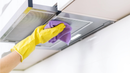 Уборка вытяжки